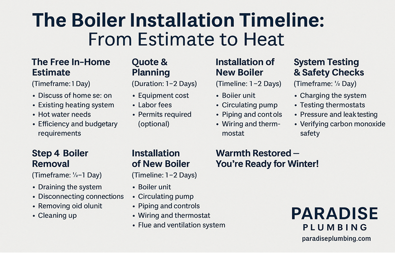 Boiler Installation Timeline