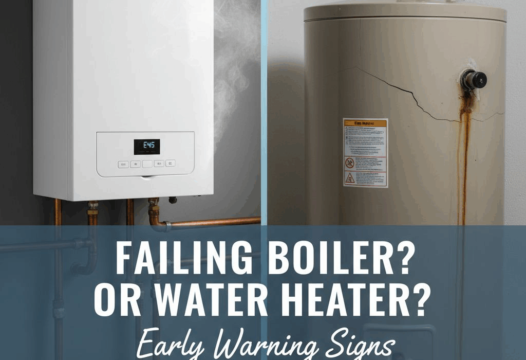 How To Spot Early Signs Of A Failing Boiler Or Water Heater