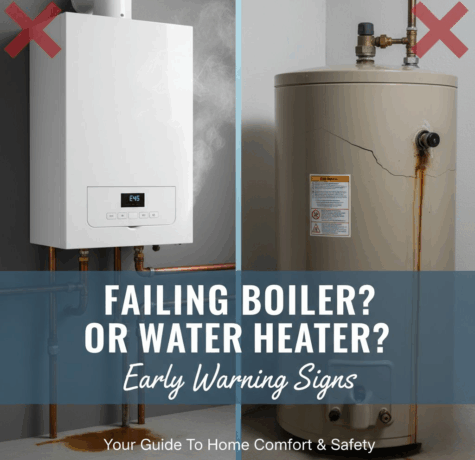 How To Spot Early Signs Of A Failing Boiler Or Water Heater