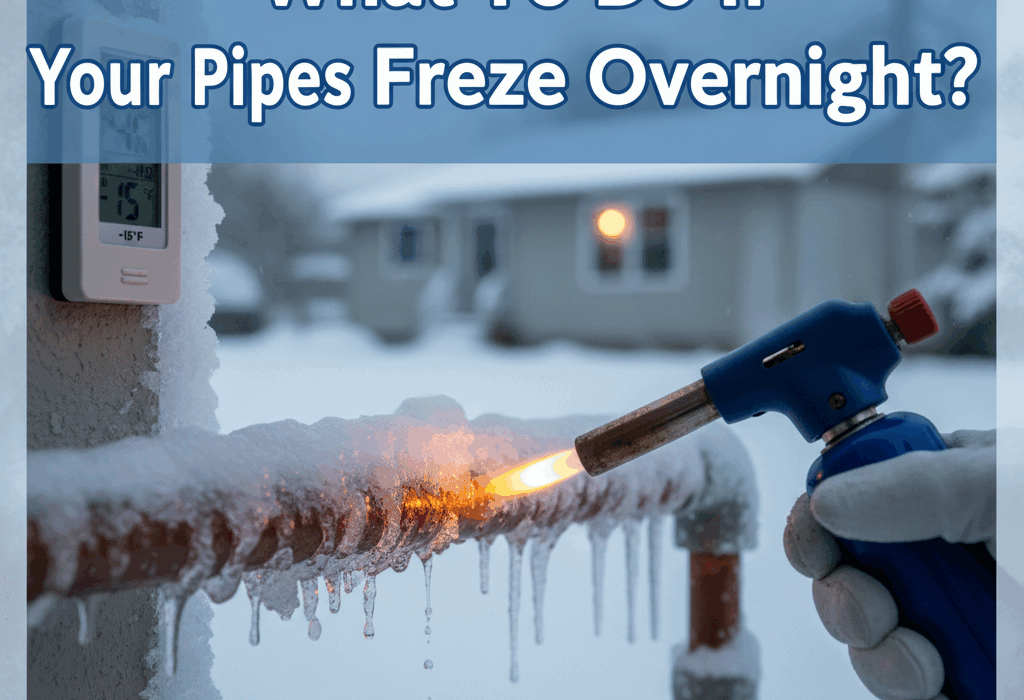 What To Do If Your Pipes Freeze Overnight